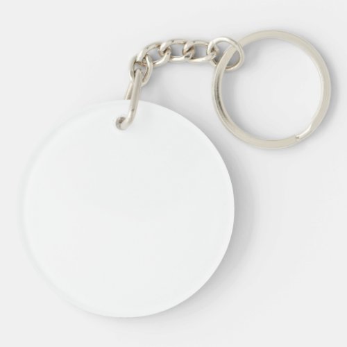 Acrylic Keychain Acrylic Keychain, Circle (double-sided)