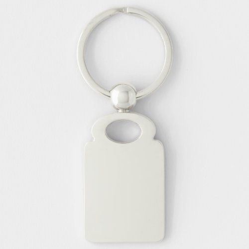 Metal Keychain Rectangle Metal Keychain