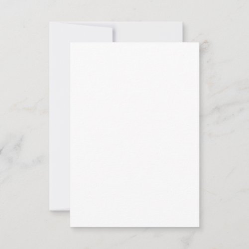 Flat Thank You Card 3.5\\" x 5\\" Flat Thank You Card