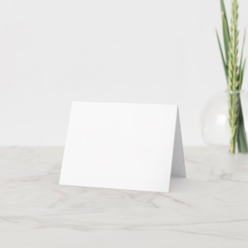 Folded Thank You Card Custom Folded Thank You Card, Size: Small, 4\\" x 5.6\\