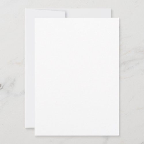 Flat Thank You Card 5\\" x 7\\" Flat Thank You Card
