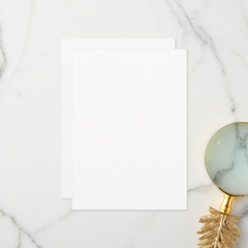 Flat Thank You Card 5\\" x 7\\" Flat Thank You Card