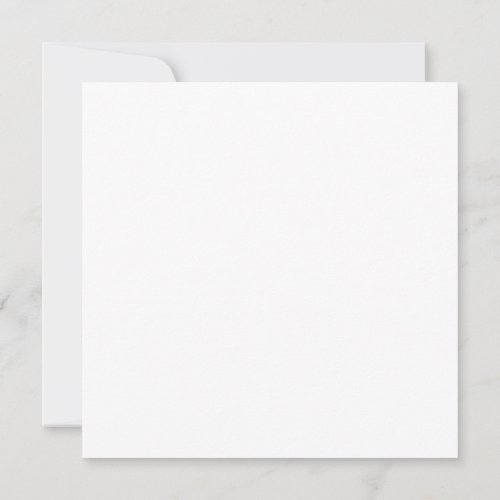 Flat Thank You Card 5.25\\" x 5.25\\" Flat Thank You Card