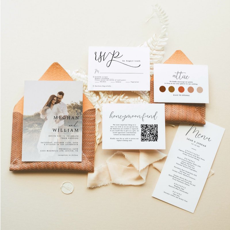 Elegant Calligraphy Wedding Favor Matchboxes Color: White Matchbox, Assembly: Self Assembled Personalized Matches - Set of 50