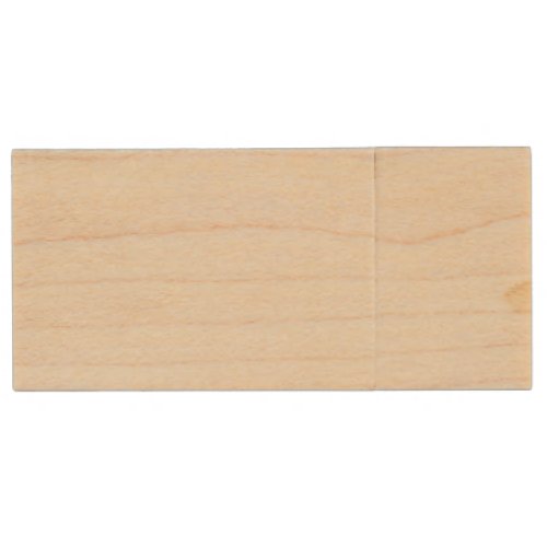 USB Wooden Flash Drive Maple, 8gb, Rectangle