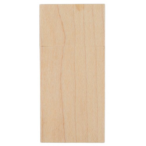 USB Wooden Flash Drive Maple, 8gb, Rectangle
