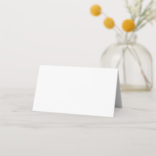 Folded Place Card Folded Place Card, Fold Style: Horizontal, Paper: Signature Matte, Envelopes: None