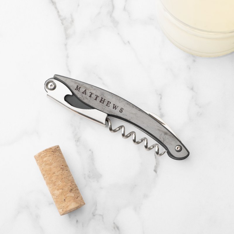 Carved Sweethearts Rustic Birch Wedding Monogram Waiter's Corkscrew Corkscrew 5 Carved Sweethearts Rustic Birch Wedding Monogram Waiter\'s Corkscrew Corkscrew