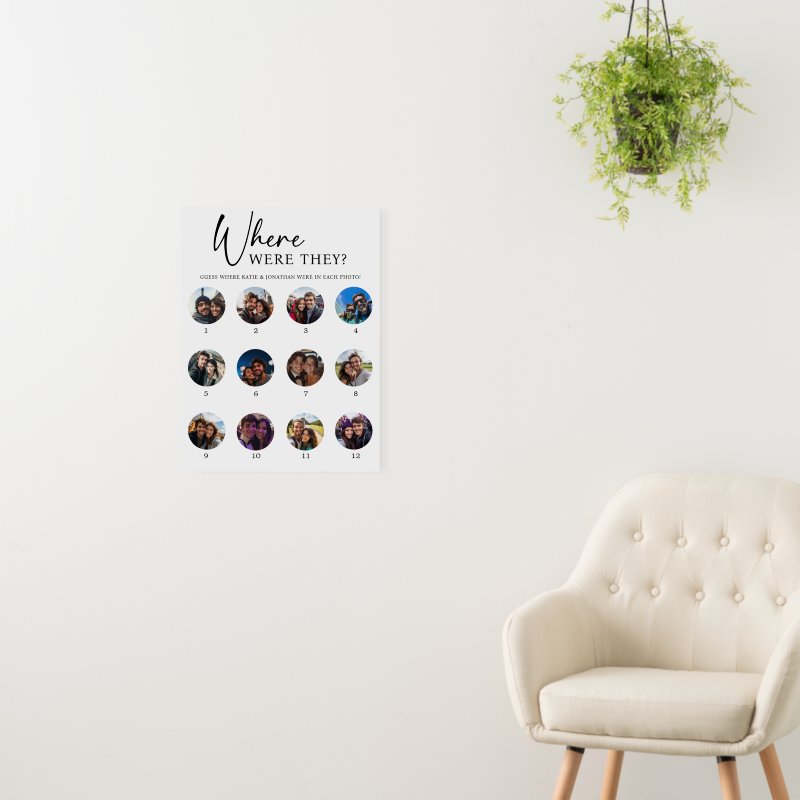 12 Photos Where Were They Engagement Wedding Game Foam Board Foam Core Board, Size: 18.00\" x 24.00\ 7 12 Photos Where Were They Engagement Wedding Game Foam Board Foam Core Board, Size: 18.00\\" x 24.00\\