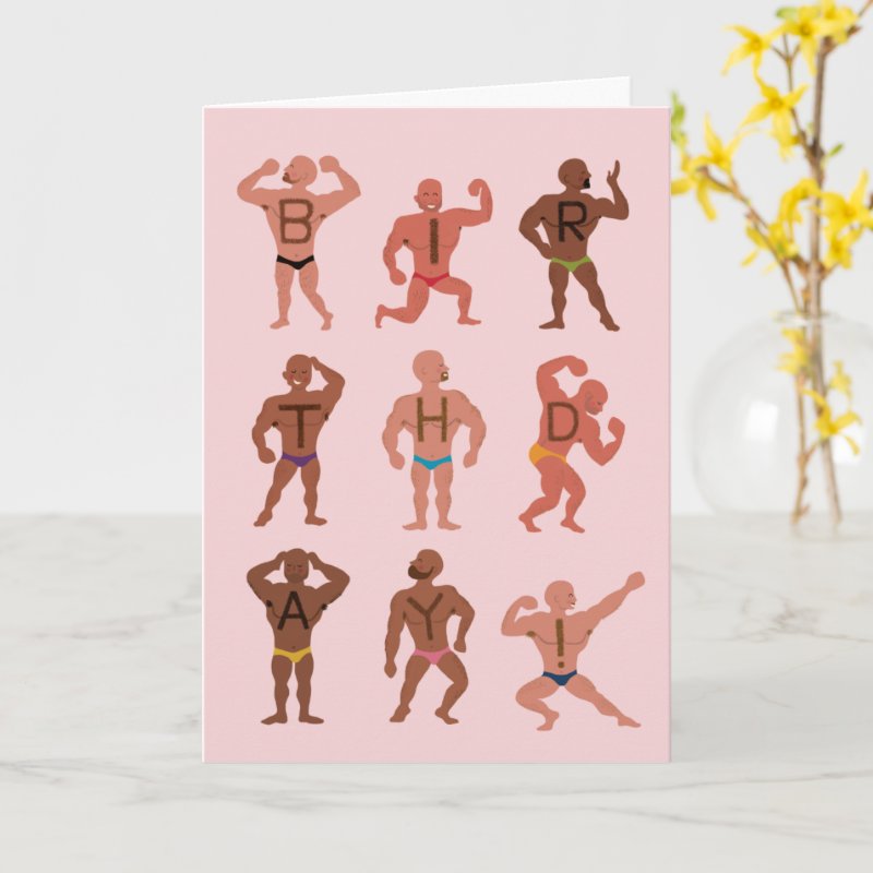 Funny Weird Chest Hair Birthday Greeting Card Custom Folded Greeting Card, Size: Standard, 5\" x 7\ 3 Funny Weird Chest Hair Birthday Greeting Card Custom Folded Greeting Card, Size: Standard, 5\\" x 7\\