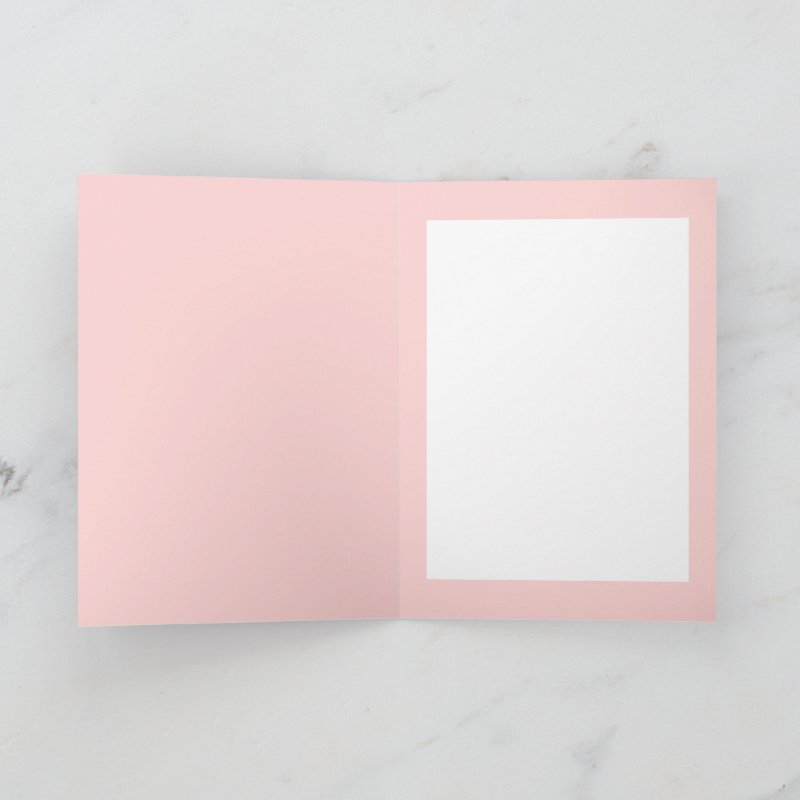 From One Classy Bird to Another Funny Her Birthday Card Custom Folded Greeting Card, Size: Standard, 5\\" x 7\\