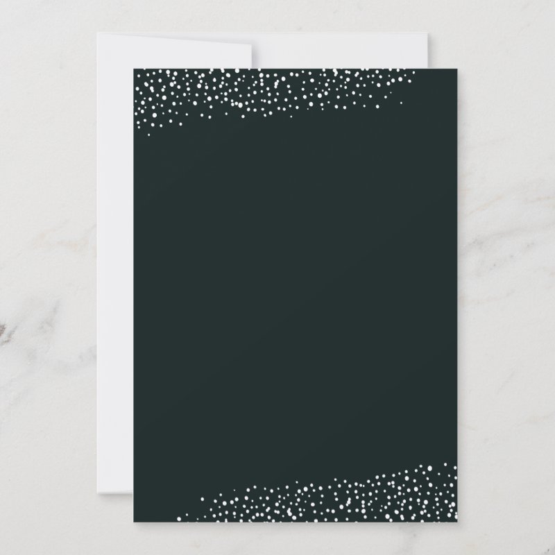 Gold Baubles Christmas Tree Party Invitation Flat Invitation, Size: 5\" x 7\ 3 Gold Baubles Christmas Tree Party Invitation Flat Invitation, Size: 5\\" x 7\\