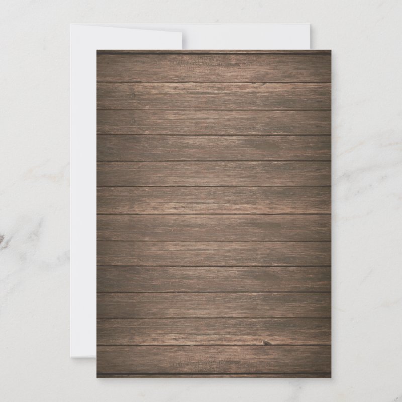 Rustic 16th Birthday Invitation String Lights Wood Flat Invitation, Size: 5\\" x 7\\