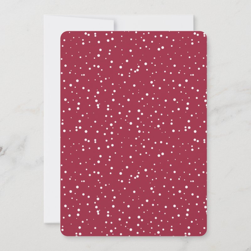 Holiday Cocktails Festive Drinks Christmas Party Invitation Flat Invitation, Size: 5\\" x 7\\