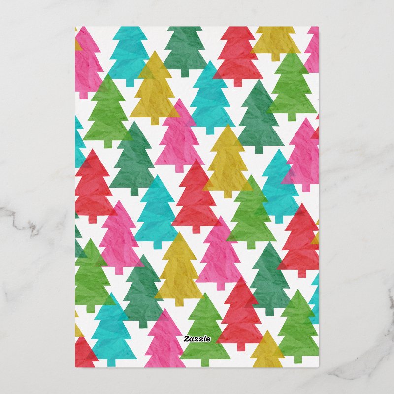 Modern Colorful Jingle and Mingle Christmas Party Foil Invitation 5\" x 7\" Foil Invitation 3 Modern Colorful Jingle and Mingle Christmas Party Foil Invitation 5\\" x 7\\" Foil Invitation