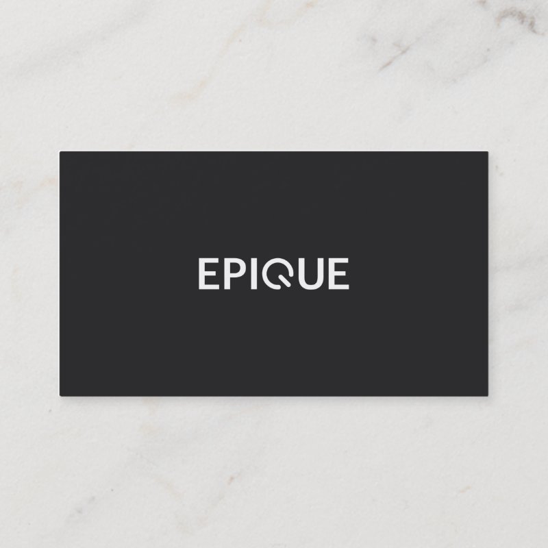 Epique Business Cards Horizontal Modern Standard, 3.5\\" x 2.0\\" Business Card