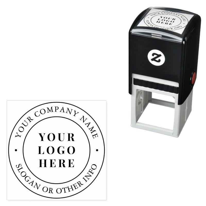 Custom Business Logo & Slogan Self-inking Stamp Custom 1.5\" x 1.5\" Stamp 3 Custom Business Logo & Slogan Self-inking Stamp Custom 1.5\\" x 1.5\\" Stamp