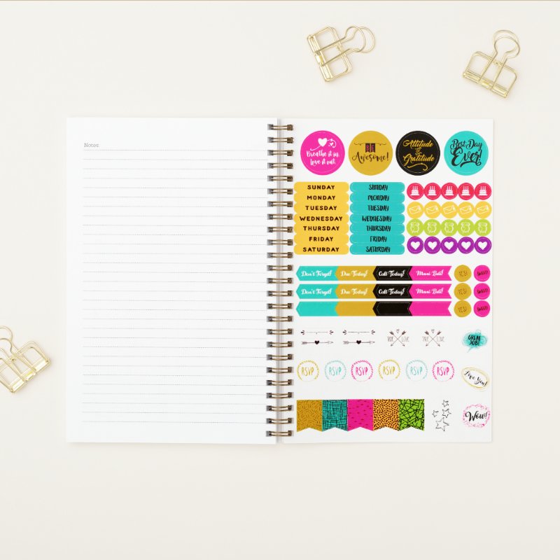 Stylish Autumn Fall Watercolor Floral Personalized Planner Small (5.5\" x 8.5\"), Soft Cover, Gold Spiral Planner 5 Stylish Autumn Fall Watercolor Floral Personalized Planner Small (5.5\\" x 8.5\\"), Soft Cover, Gold Spiral Planner