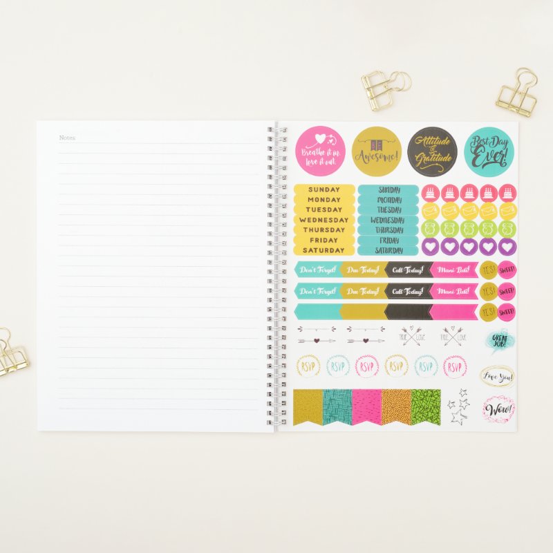 Teal blue glitter aqua green name planner Standard (8.5\" x 11\"), Soft Cover, White Spiral Planner 8 Teal blue glitter aqua green name planner Standard (8.5\\" x 11\\"), Soft Cover, White Spiral Planner