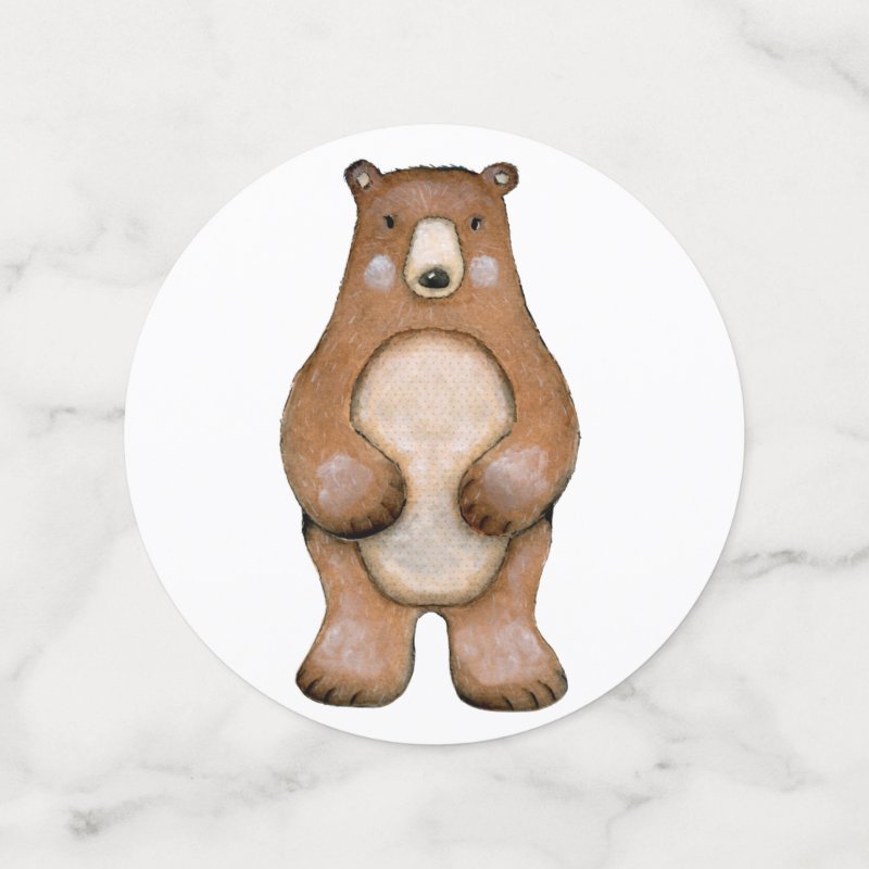 Cute Woodland Animals Baby Birthday Party Decor Confetti Table Confetti 6 Cute Woodland Animals Baby Birthday Party Decor Confetti Table Confetti