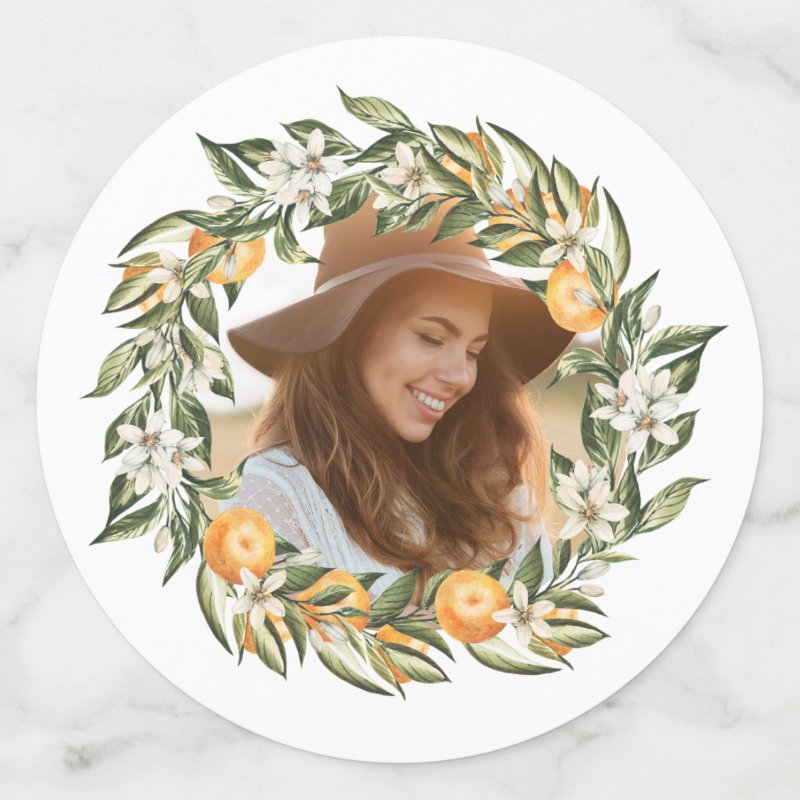 Citrus, orange blossom bridal shower party decor confetti Table Confetti 9 Citrus, orange blossom bridal shower party decor confetti Table Confetti