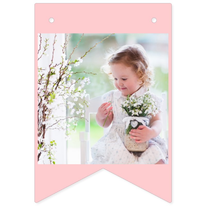 Happy Birthday to You Any Age Pink Photo Bunting Flags Custom Swallowtail Party Bunting Banner 11 Happy Birthday to You Any Age Pink Photo Bunting Flags Custom Swallowtail Party Bunting Banner