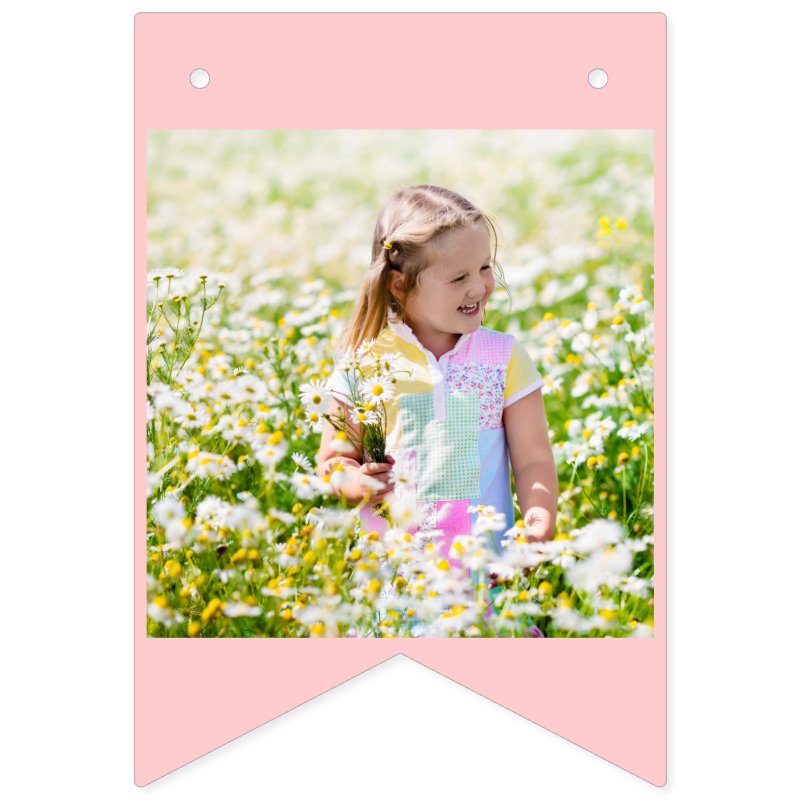 Happy Birthday to You Any Age Pink Photo Bunting Flags Custom Swallowtail Party Bunting Banner 13 Happy Birthday to You Any Age Pink Photo Bunting Flags Custom Swallowtail Party Bunting Banner