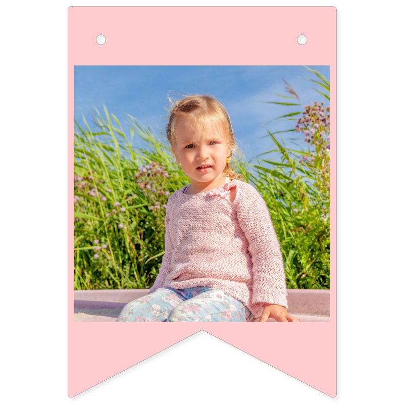 Happy Birthday to You Any Age Pink Photo Bunting Flags Custom Swallowtail Party Bunting Banner 17 Happy Birthday to You Any Age Pink Photo Bunting Flags Custom Swallowtail Party Bunting Banner