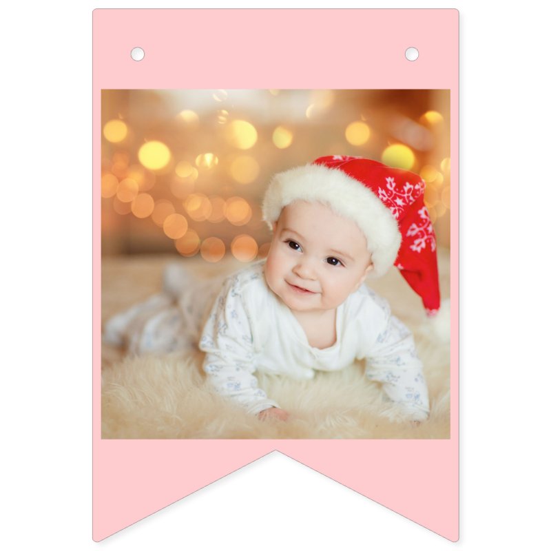 Happy Birthday to You Any Age Pink Photo Bunting Flags Custom Swallowtail Party Bunting Banner 7 Happy Birthday to You Any Age Pink Photo Bunting Flags Custom Swallowtail Party Bunting Banner