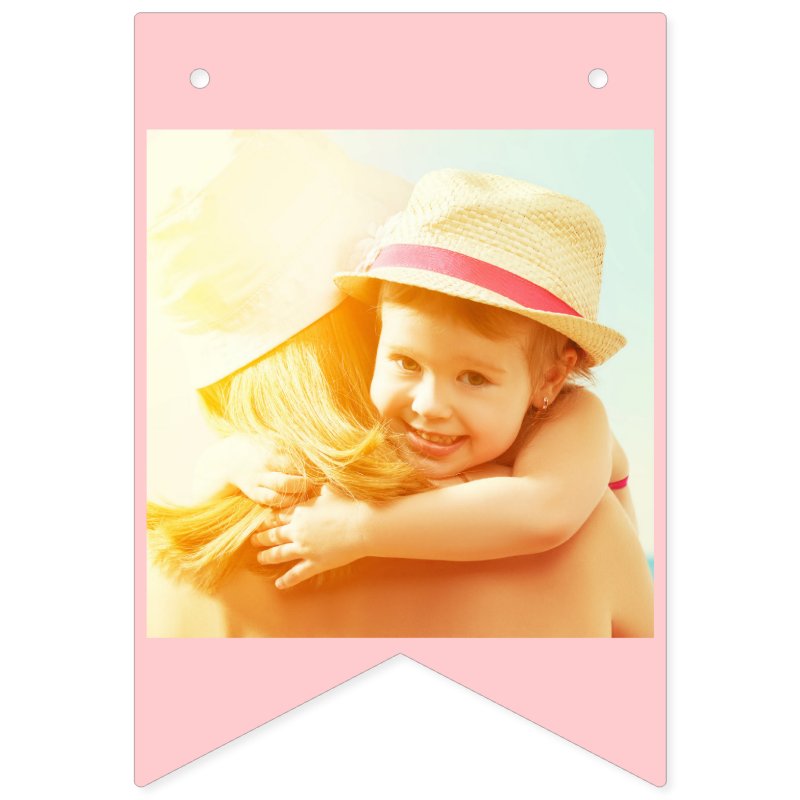Happy Birthday to You Any Age Pink Photo Bunting Flags Custom Swallowtail Party Bunting Banner 9 Happy Birthday to You Any Age Pink Photo Bunting Flags Custom Swallowtail Party Bunting Banner