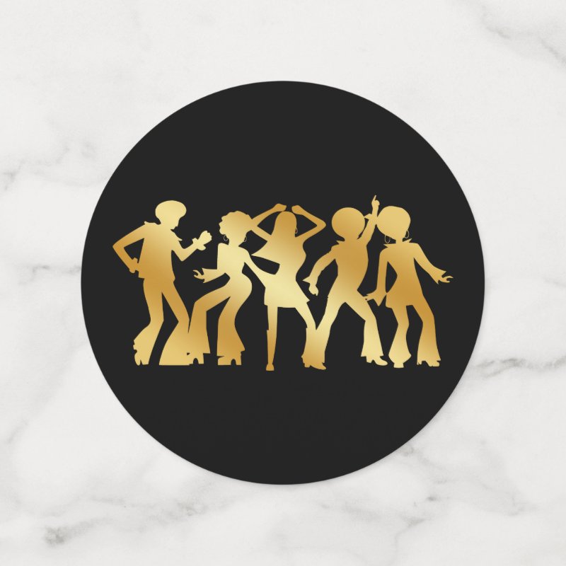 70's Disco Birthday | Gold Glitter Ball Confetti Table Confetti 6 70\'s Disco Birthday | Gold Glitter Ball Confetti Table Confetti